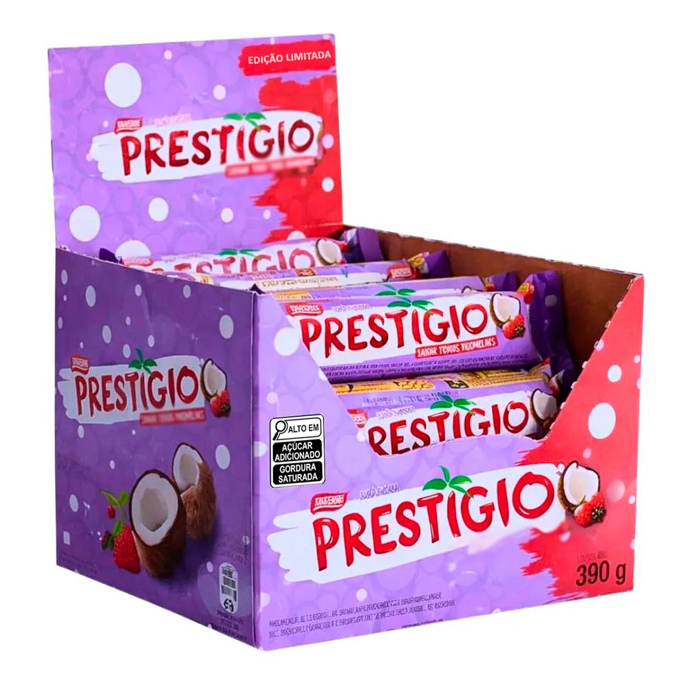Chocolate Prestigio Frutas Vermelhas 30x33g - Nestle-1- Chocolate Prestigio Frutas Vermelhas 30x33g - Nestle-1-